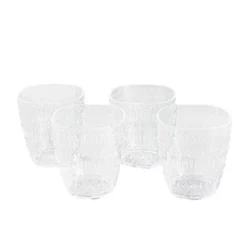 The Lakeside Collection Seaside Tabletop Collections - Clear Double Old Fashioned Cups -The Collective Goods GUEST 005901d6 e56d 425a acf9 113a09e8f2b8