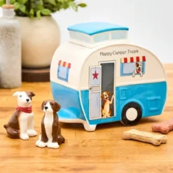 The Lakeside Collection Table Toppers Dog Themed Tabletop Collection Kitchen Dining Tail Wagging - Camper Cookie Jar 7 The Lakeside Collection Table Toppers Dog Themed Tabletop Collection Kitchen Dining Tail Wagging - Camper Cookie Jar -The Collective Goods GUEST 0726fccc 5157 423a 9629 16c5e4088e6a
