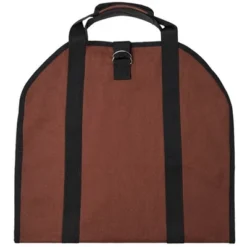 The Lakeside Collection Firewood Carrier And Storage Bag With Carry Straps