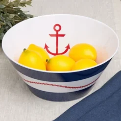 The Lakeside Collection Lake Melamine Dinnerware - Large Serving Bowl