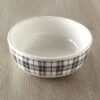 The Lakeside Collection Plaid Entertaining Collection - Serving Bowl