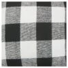 Black Buffalo Check Throw Pillow (18"x18") - The Pillow Collection