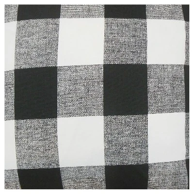 Black Buffalo Check Throw Pillow (18"x18") - The Pillow Collection 3 Black Buffalo Check Throw Pillow (18"x18") - The Pillow Collection
