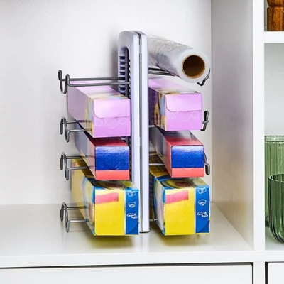 The Lakeside Collection Adjustable Kitchen Wrap Organizer 6 The Lakeside Collection Adjustable Kitchen Wrap Organizer - Image 4