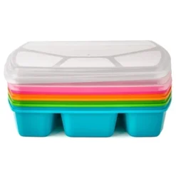 The Lakeside Collection Set Of 4 Multicolored Microwave Trays With Lids -The Collective Goods GUEST 0ecf880a b435 42f5 a697 2c0d71df9c2b
