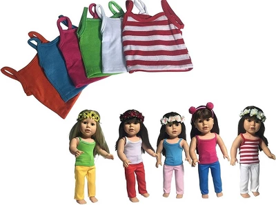 The New York Doll Collection Assorted Doll Shirts 3 The New York Doll Collection Assorted Doll Shirts