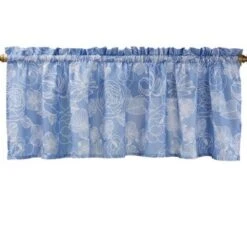 The Lakeside Collection Blue Floral Bath Collection - Valance -The Collective Goods GUEST 152aab1e 3419 42cd 9c28 63f7659421ea