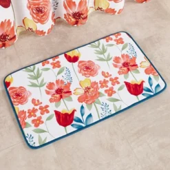 Garden Delight Bath Rug -The Collective Goods GUEST 1591cae2 2704 47a3 9126 d93d2a3ed639