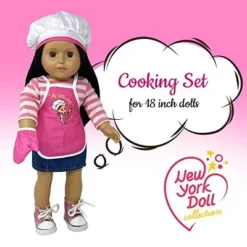 The New York Doll Collection Kids Baking Set With Apron -The Collective Goods GUEST 16f6e53f 2b89 430a 9817 e55d387c3283