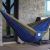 The Hamptons Collection 128" Blue And Dark Green Heavy Duty Lightweight Traveler’s Nylon Hammock 2 The Hamptons Collection 128" Blue And Dark Green Heavy Duty Lightweight Traveler’s Nylon Hammock -The Collective Goods GUEST 175bba88 a2cf 4a44 b87f 6e9cf48cd643