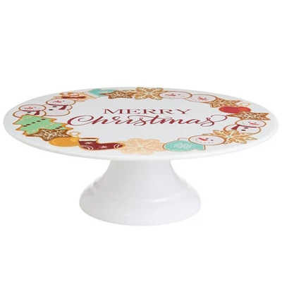 The Lakeside Collection Interchangeable Cupcake Or Cake Display Stand With Festive Prints 5 The Lakeside Collection Interchangeable Cupcake Or Cake Display Stand With Festive Prints - Image 3