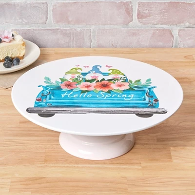 The Lakeside Collection Interchangeable Cupcake Or Cake Display Stand With Festive Prints 4 The Lakeside Collection Interchangeable Cupcake Or Cake Display Stand With Festive Prints - Image 2