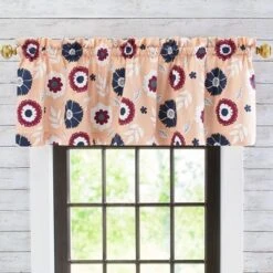 The Lakeside Collection Modern Floral Bath Collection - Valance -The Collective Goods GUEST 21015d95 0298 4601 817e 61594f6074b9