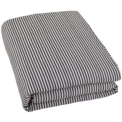 The Lakeside Collection Ticking Stripe Skirted Bedspread Ensemble - Full Bedspread -The Collective Goods GUEST 225d484b a227 4b18 8195 cde656d9d7a4