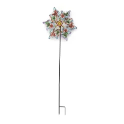 The Lakeside Collection Windspinner Stakes Garden Metallic Butterfly Ladybug And Hummingbird - Butterfly -The Collective Goods GUEST 277e8329 906d 45ab b69e c91d21e9ada0