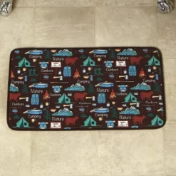 The Lakeside Collection Campsite Bathroom Collection - Bath Rug 1 Pieces -The Collective Goods GUEST 28ff3cb7 d399 421f 9c05 7bcba6bd8be8