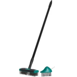 The Lakeside Collection Durable 3-In-1 Patio And Deck Brush With Telescopic Handle And Weed Pick -The Collective Goods GUEST 291197fc 49a2 400d 8547 8e97b4a78b6f