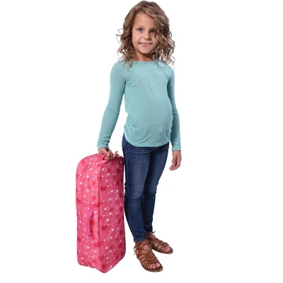 The New York Doll Collection 18 Inch Doll Travel Case Suitcase Storage Bag 4 The New York Doll Collection 18 Inch Doll Travel Case Suitcase Storage Bag - Image 2