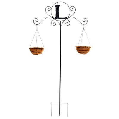 The Lakeside Collection Monogram Double Planter Stakes 5 The Lakeside Collection Monogram Double Planter Stakes - Image 3