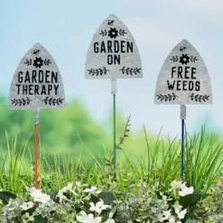 The Lakeside Collection Set Of 3 Garden Signs -The Collective Goods GUEST 3123cf6b cabb 46ff 9326 aaa1b5a5a6fb
