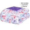 The Lakeside Collection Liberty Floral Comforter Set Or Pillow - King Comforter Set 3 Pieces