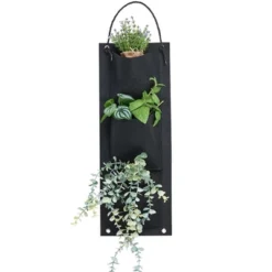 The Lakeside Collection 3-Pocket Vertical Hanging Garden Planter Bag 11 The Lakeside Collection 3-Pocket Vertical Hanging Garden Planter Bag -The Collective Goods GUEST 334be76f ac8d 4301 8168 11a82b74ee0a