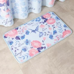 The Lakeside Collection Live Laugh Love Bath Collection - Bath Rug -The Collective Goods GUEST 35fad3f6 8952 4e6e 8a68 8c862906ebb7