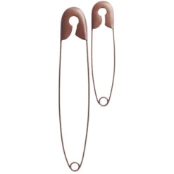 The Lakeside Collection Laundry Room Decor With Rustic Safety Pins Tip Jar And Humorous Sign - Safety Pin Wall Decor Set