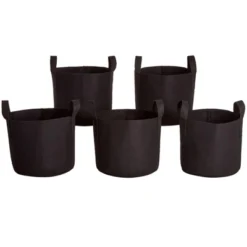 The Lakeside Collection 7 Gallon Grow Bags Set Of 5 With Built In Handles -The Collective Goods GUEST 366aac98 a1f3 4827 a6a8 bdff79d0c92c
