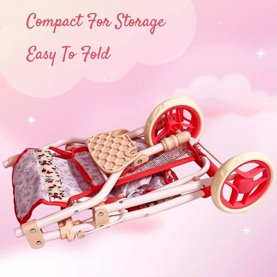 The New York Doll Collection Baby Doll Stroller - Jogging Toy Stroller 5 The New York Doll Collection Baby Doll Stroller - Jogging Toy Stroller - Image 3