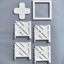 The Lakeside Collection Lattice Design Chippendale Style Planter Box - Black -The Collective Goods GUEST 38239e1c 786f 4171 b3ee 2f783ff21b33