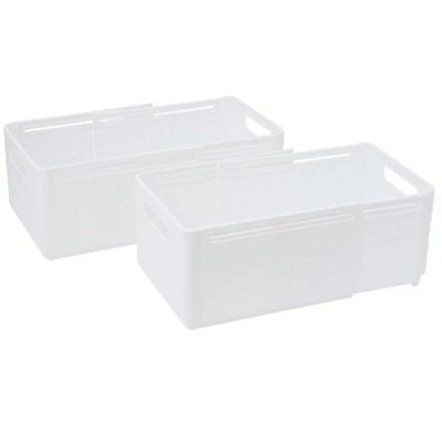 The Lakeside Collection Expandable Kitchen Storage Boxes - Set Of 2 Medium 4 The Lakeside Collection Expandable Kitchen Storage Boxes - Set Of 2 Medium - Image 2