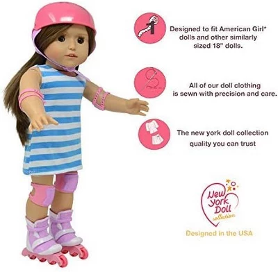 The New York Doll Collection 18 Inch Doll Summer Set 4 The New York Doll Collection 18 Inch Doll Summer Set - Image 2