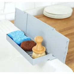 The Lakeside Collection Sink Splash Guard With Organizer -The Collective Goods GUEST 3b70f9e1 3f06 4c4d 9bb4 dd2f7f39a068
