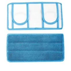Set Of 2 Universal Fit Reusable Mop Pads With Magic Fabric Straps -The Collective Goods GUEST 3dc1a033 cdc3 4080 b505 f301548792ea