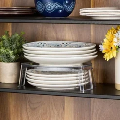 The Lakeside Collection Kitchen Storage Cabinet Pantry Countertop Organizers Clear Plastic - Clear Kitchen Rack Shelf -The Collective Goods GUEST 46f6d4d9 6b95 4760 a121 b52693e1f4ab