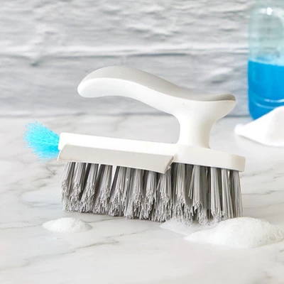The Lakeside Collection 4-In-1 Cleaning Brush & Corner Scrubber - Perfect For Tile And Grout 4 The Lakeside Collection 4-In-1 Cleaning Brush & Corner Scrubber - Perfect For Tile And Grout - Image 2