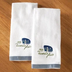 The Lakeside Collection Our Favorite Place Is Together Bath Collection - Hand Towels 2 Pieces -The Collective Goods GUEST 4bb1e0ab 0624 435e 8b88 ae1d28da167e