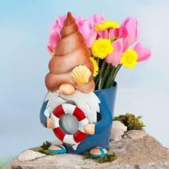 The Lakeside Collection Ocean Gnome Planter -The Collective Goods GUEST 4dc46ea4 1d8a 4f47 b7c7 dcd7bde66e60