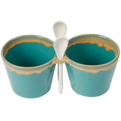 The Lakeside Collection Double Dip Bowls With Spoons -The Collective Goods GUEST 538e38fc 5925 4970 a093 5401f9476d68