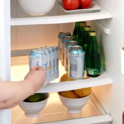 The Lakeside Collection Beverage Can Space Savers - Can Rack For Refrigerator - Set Of 2 -The Collective Goods GUEST 548ca3b8 4c09 4cac afd0 59250ab155d6