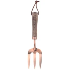 The Lakeside Collection Copper-Plated Garden Fork