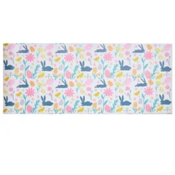 The Lakeside Collection Easter Bunnies Kitchen Comfort Accent Rug Or Runner Rug - Runner Rug