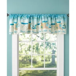 The Lakeside Collection Laundry Room Collection - Valance 1 Pieces