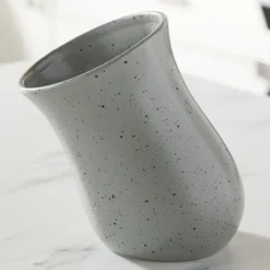 The Lakeside Collection Tilted Utensil Crocks - Gray