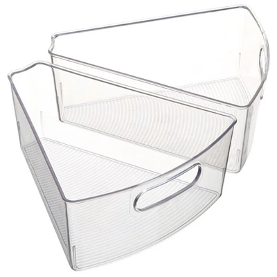The Lakeside Collection 2-Pk. Lazy Susan Bins 3 The Lakeside Collection 2-Pk. Lazy Susan Bins