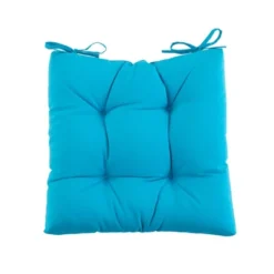 The Lakeside Collection Solid Outdoor Cushion Collection - Turquoise High CHair -The Collective Goods GUEST 62e98be9 aa0d 4edb b67e 5a3d5f1caeb5