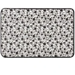 The Lakeside Collection Spiderweb Bath Collection - Memory Foam Rug