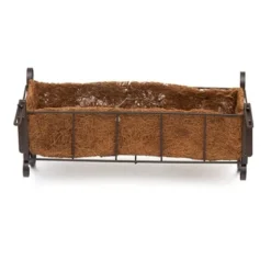 The Lakeside Collection Decorative Rail Or Fence Planters