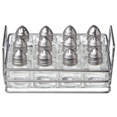 The Lakeside Collection 12-Pc. Mini Salt And Pepper Shaker Set 4 The Lakeside Collection 12-Pc. Mini Salt And Pepper Shaker Set - Image 2